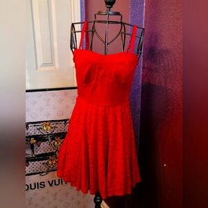 As U Wish Red Dress